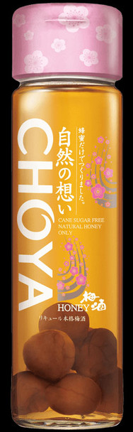 Bottle of Choya Natural Honey Umeshu, 325ml Japanese plum wine infused with natural honey