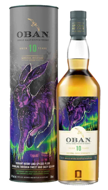 Bottle of Oban 10 YO Special Release 2022 Highland Scotch Whisky, 700ml