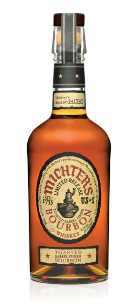 Bottle of Michter's Limited Release Toasted Barrel Finish Bourbon, 700ml, 2024 Release