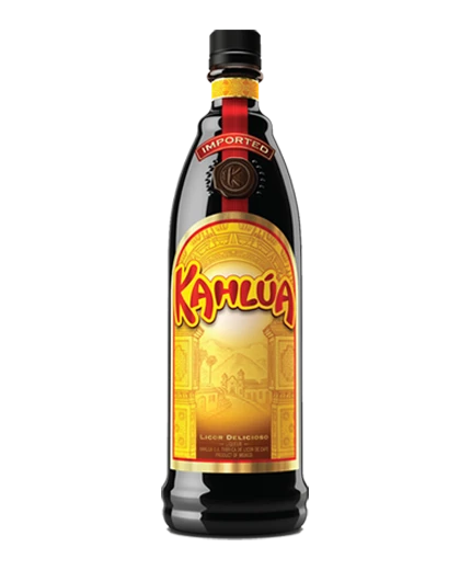 Bottle of Kahlua coffee liqueur, 700ml, made with Arabica coffee and sugarcane