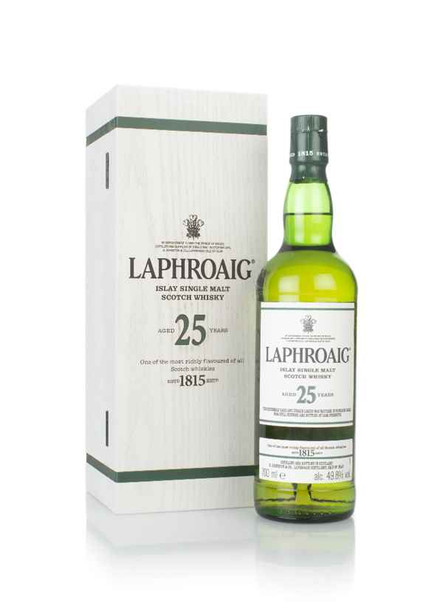 Bottle of Laphroaig 25 Year 2020 Release Islay Scotch whisky, 700ml, 49.8% ABV