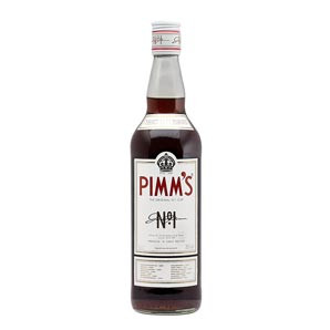 Bottle of Pimm's No.1 Cup gin-based fruit liqueur, 700ml, from Great Britain