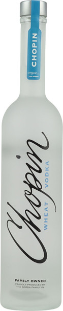 Bottle of Chopin Wheat Vodka 50ml, Polish winter wheat vodka