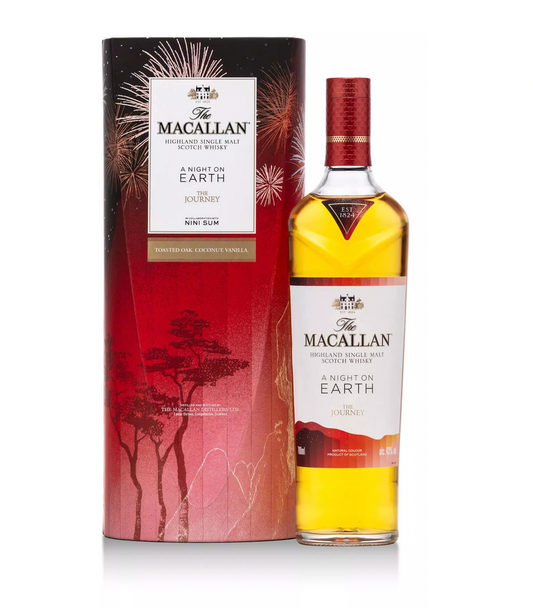The Macallan A Night On Earth - The Journey 3rd Release, 700ml single malt whisky bottle
