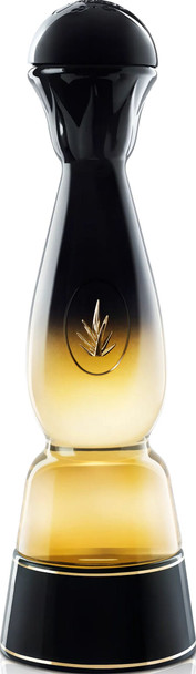 Clase Azul Gold Tequila 750ml handcrafted decanter with golden glaze and hand-painted accents