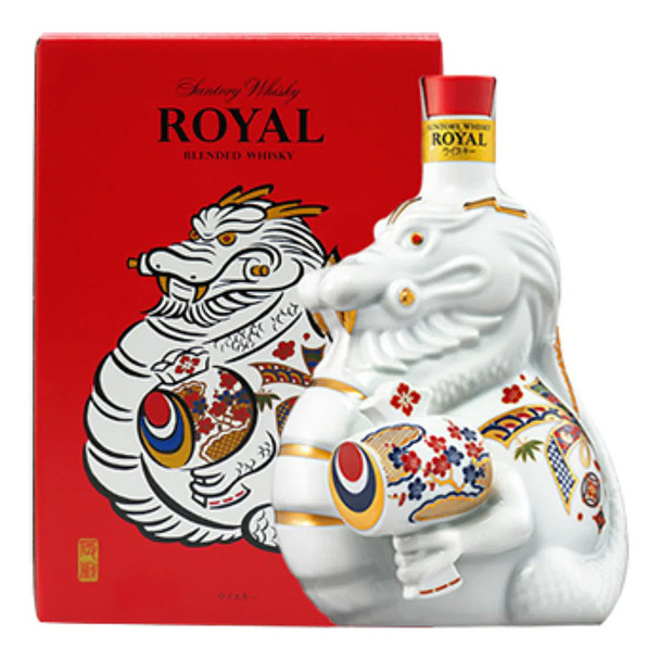 Bottle of Suntory Royal Whisky Year Of The Dragon limited edition, 600ml