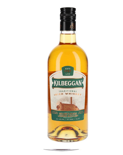 Bottle of Kilbeggan Traditional Irish Whiskey 700ml