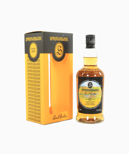 Bottle of Springbank Local Barley 11YO 2022 Release, 700ml, 51.1% ABV Campbeltown whisky