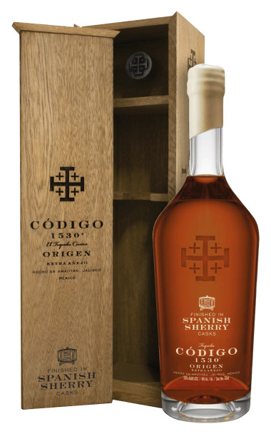 Bottle of Código 1530 Origen Extra Añejo Tequila, 750ml