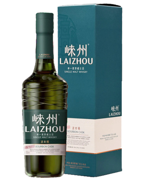 Laizhou Bourbon Cask Peated Single Malt Whisky 700ml