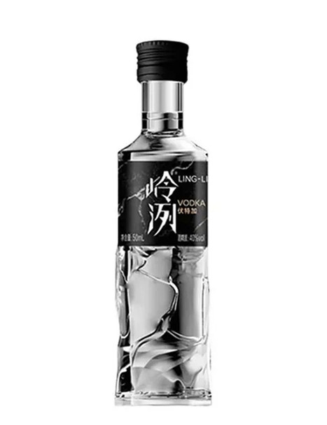 Ling-Lie Vodka 50ml mini bottle, a smooth and clean-tasting vodka