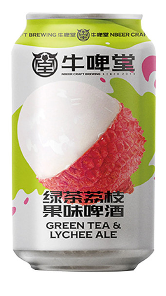 NBeer Green Tea & Lychee Ale 330ml  x 24