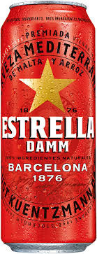 Estrella Damm Lager 500ml  x 6