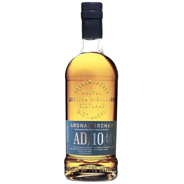 Bottle of Ardnamurchan AD/10 Year Old Single Malt Whisky, 700ml