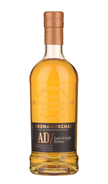 Bottle of Ardnamurchan AD/Cask Strength single malt Scotch whisky, 700ml
