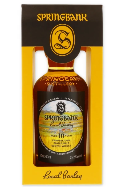 Springbank Local Barley 10YO 2025 Release single malt Scotch whisky, 700ml bottle