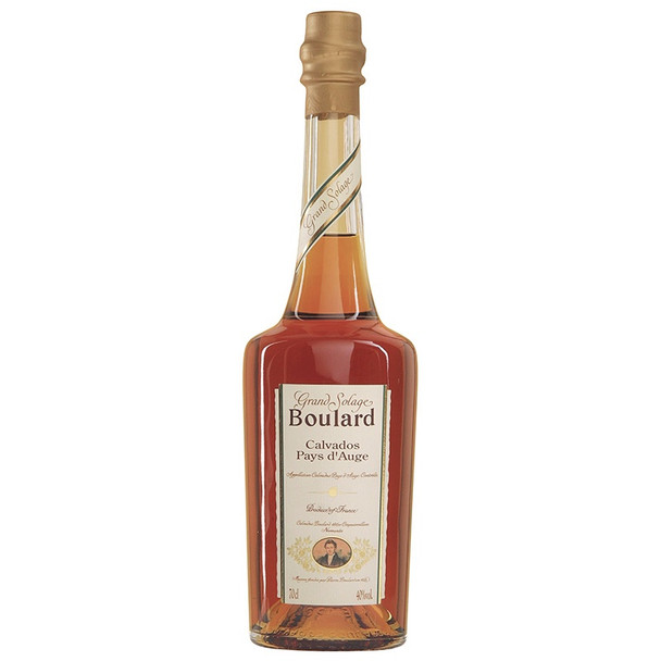 Bottle of Grand Solage Boulard Calvados, French apple brandy from Pays d'Auge, 500ml