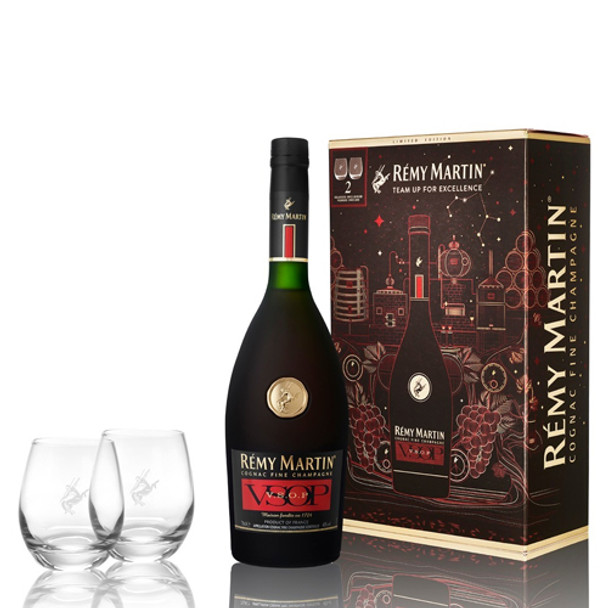 Remy Martin VSOP 700ml Glass Pack