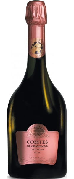 Bottle of Comtes de Champagne Taittinger Rosé 1979 vintage champagne, 750ml