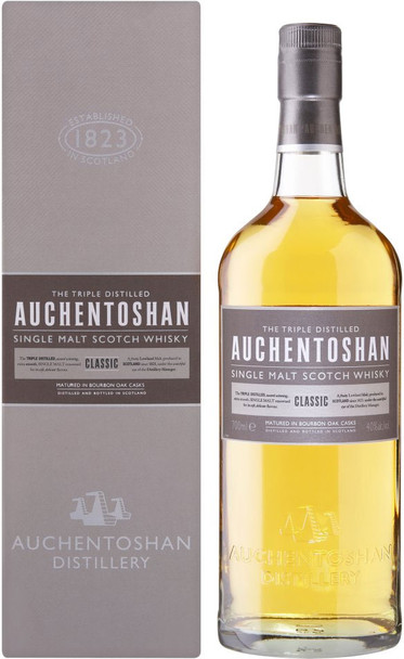 Bottle of Auchentoshan Classic Scotch Whisky, 700ml, 40% ABV
