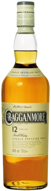 Bottle of Cragganmore 12 Year Old Speyside Single Malt Scotch Whisky, 700ml
