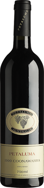 Bottle of Petaluma Coonawarra 2000, a Cabernet Sauvignon-Merlot blend from Australia's Coonawarra region, 750ml