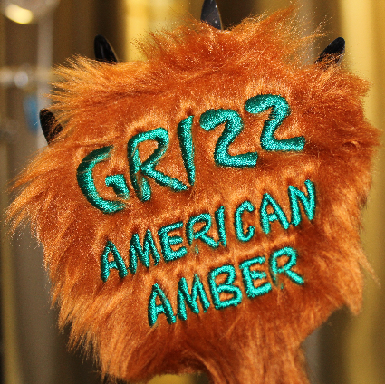 Bottle of Grizz American Amber Ale, 330ml, 5.7% ABV