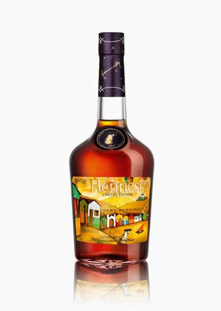 Hennessy V.S Os Gemeos 2013 Release 700ml cognac bottle, no box