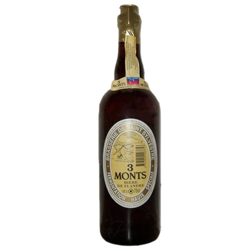 Bottle of 3 Monts 750ml French farmhouse ale from French Flanders