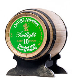 Old St Andrews 10 Year Old 'Twilight' Blended Malt Scotch Whisky, 50ml bottle