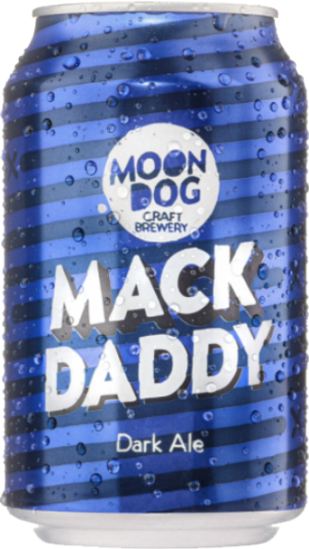 Moon Dog Mack Daddy Dark Ale Can 330ml- 6 Pack