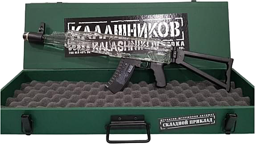 KALASHNIKOV VODKA AK-47ボトルセット 未開封　現在非売品 KALASHNIKOV VODKA AK-47ボトルセット 未開封 現在非売品 - メルカリ