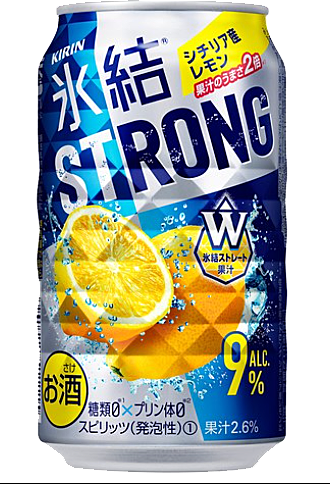 KIRINlemon♡ Kirin Liquor Lemon Alcohol 9% 350ml