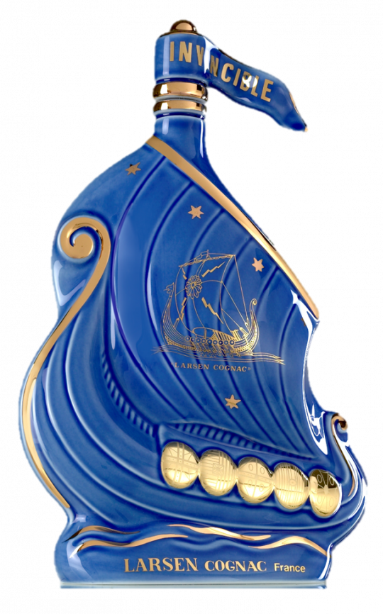 THE COGNAC OF THE VIKINGS LARSEN 船型ボトル Larsen Viking Ship Ocean Cognac: Buy Online on Cognac-Expert.com