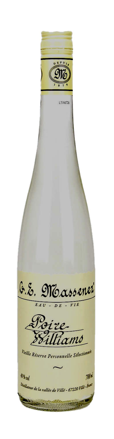 G E Massenez Eau de Vie Poire Williams 700ml