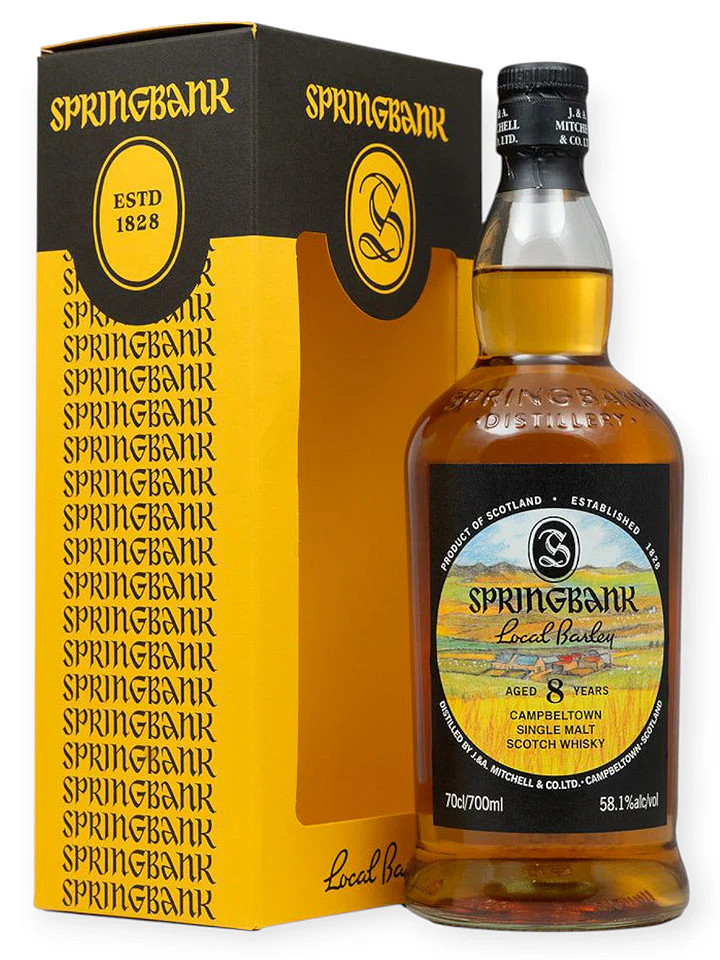 SPRINGBANK Local Barley 8年 700ml Springbank Local Barley 8YO 2024 Release 700ml 58.1%