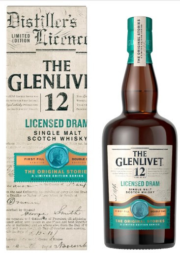 The Glenlivet 12 Year Old Licensed Dram Whisky 700ml