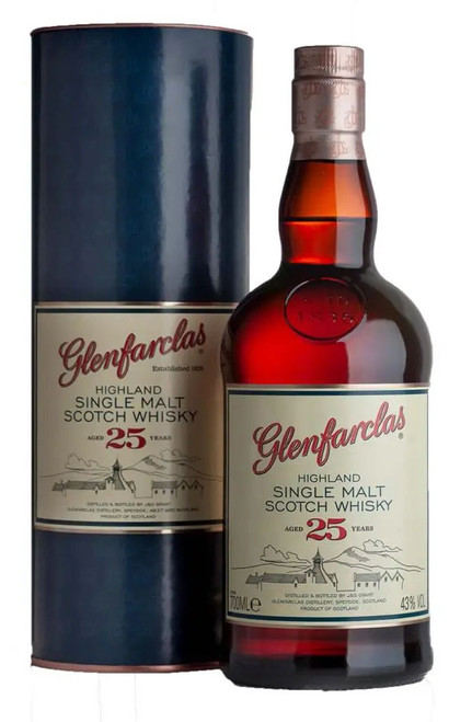 Glenfarclas 25 Year Old Single Malt Scotch Whisky 700ml