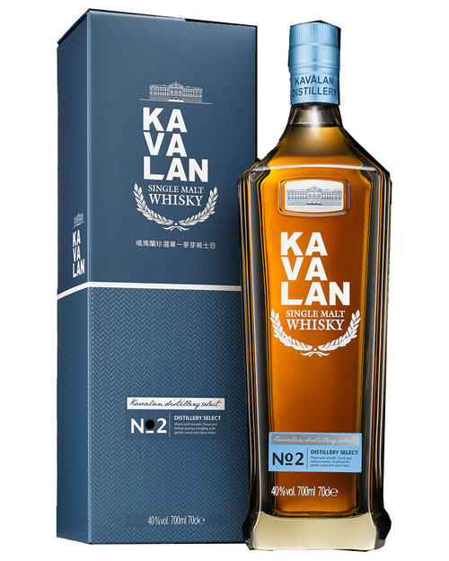 KAVALAN N°2 シングルモルトウイスキー 700ml 2本セット Kavalan Distillery Select No.2 50ml
