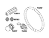 Gasket, PM Kit/Tuttnauer EZ10K/2540EKA Autoclave Part: 02610023/TUK129