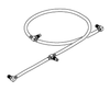 Return Hose - Midmark Ritter Table Part No: 002-0110-00