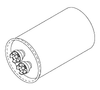 Capacitor For STS-5 Dental Vacuum (60deg F 440VAC) - VPC155