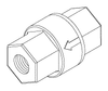 Flow Regulator For Dental Vacuum (.26 GPM ) - VPR032