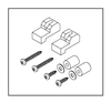 Shelf Stop, Kit Sterrad Sterilizer Part:33-02069-0-001/SDK024