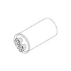 Capacitor,  (55µF, 370VAC) AirStar Compressor Part: 85832/CMC202