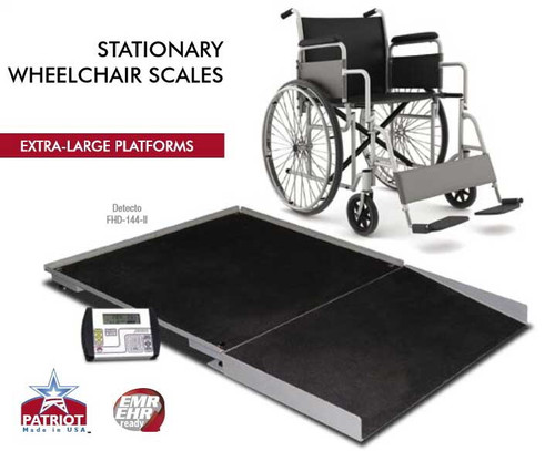 Detecto 485 Mechanical Wheelchair Scale
