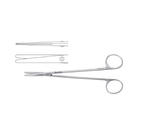 Metzenbaum Scissors Curved 6 Surgical Veterinary Stainless Steel  Instruments