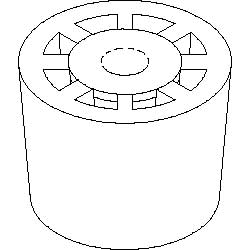 Booth Medical - Feet, Leveler Midmark M9/11 Autoclave Part: 016-0523-00/MIF051