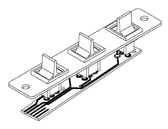 Switch Assembly Paddles Right A-dec Priority 1005 Dental Chair - 61.0626.00