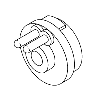 Air Techniques Hub & Pin Assembly For Peri Pro III  - ATH665